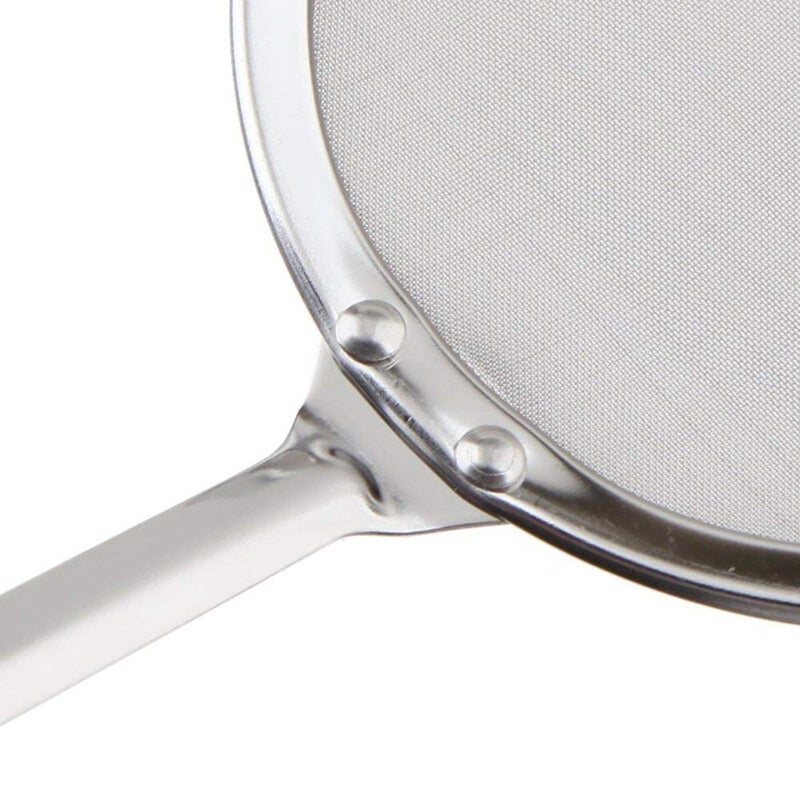 MyLifeUNIT Japanese Hot Pot Skimmer, Stainless Steel Mesh Food Strainer Foam and Grease Fishing Spoon 2.16 X 3.93 X 10.86 inches - Image 4